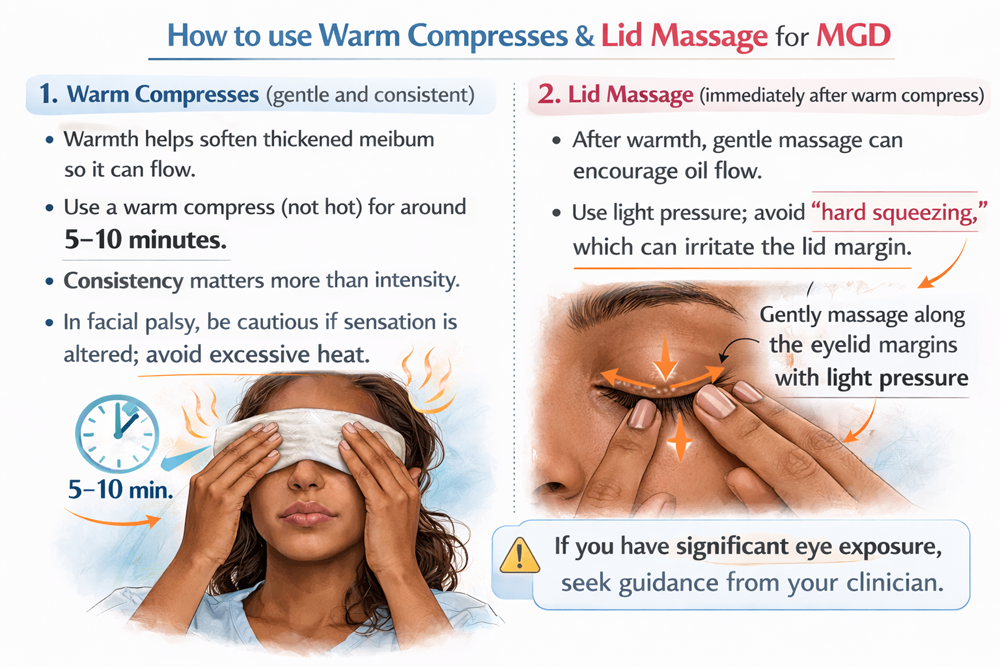 Meibomian Gland Dysfunction MGD And Facial Palsy Facial Palsy UK
